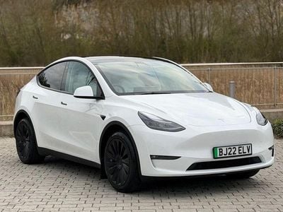 Used Tesla Model Y Long Range AWD 378 kW (514 HP) 2022 White SUV