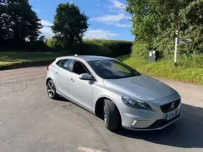 Used Volvo V40 R-Design 2014 Silver Hatchback