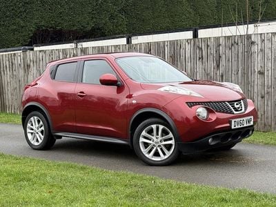 Used Nissan Juke Acenta 2010 Red SUV