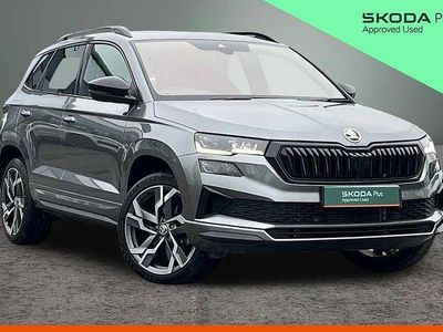 Used Skoda Karoq SportLine 187 HP (137 kW) 2023 Graphite grey metallic SUV