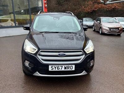 Used Ford Kuga ST-Line X 150 HP (110 kW) 2017 Black SUV