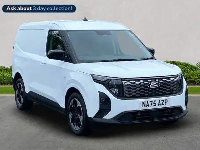 New Ford E-Transit Limited 100 kW (136 HP) 2025 White Van
