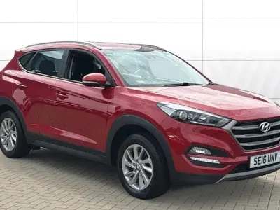 Used Hyundai Tucson SE 177 HP (130 kW) 2016 Red SUV