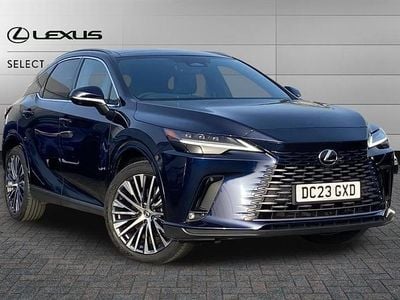 Used Lexus RX350h 250 HP (183 kW) 2023 Blue SUV