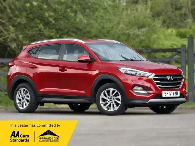 Usado Hyundai Tucson SE 116 CV (85 kW) 2017 Rojo SUV