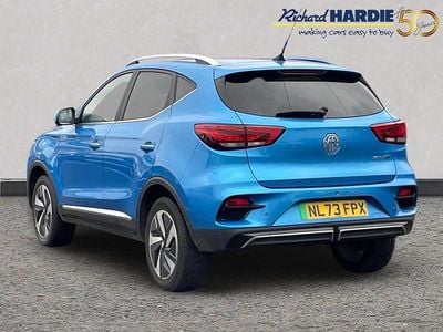Used MG ZS Trophy Connect 127 kW (174 HP) 2023 Blue SUV