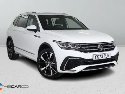 Used VW Tiguan Allspace R-line 150 HP (110 kW) 2024 White SUV
