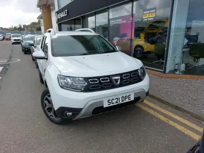Begagnad Dacia Duster Prestige 115 HK (84 kW) 2021 Vit SUV