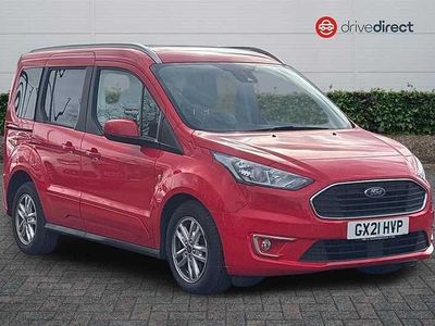 Used Ford Tourneo Titanium 120 HP (88 kW) 2021 Red MPV