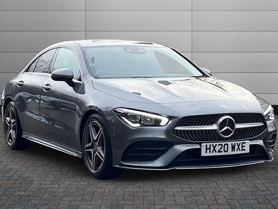 Mountain grey Used 2020 Mercedes CLA200 AMG Line Premium Sedan | £21,250 (A bit pricey)