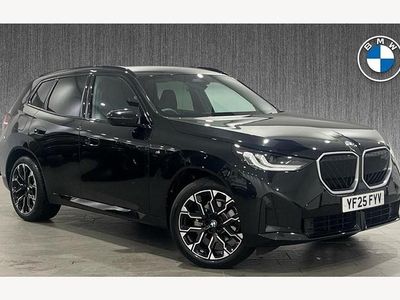 Black Used 2025 BMW X3 M Sport SUV | £45,999