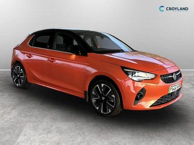 Used Vauxhall Corsa-e Elite 100 kW (136 HP) 2022 Orange Hatchback