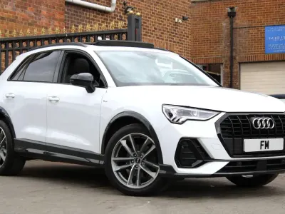 Used Audi Q3 Black Edition 150 HP (110 kW) 2021 White SUV