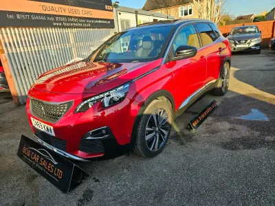 Used Peugeot 3008 GT-line 130 HP (95 kW) 2019 Red SUV