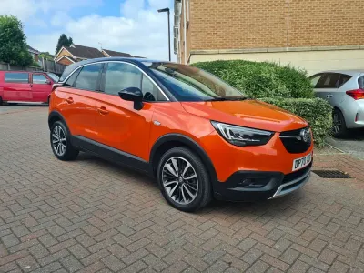 Used Vauxhall Crossland X Elite 130 HP (95 kW) 2020 Orange SUV