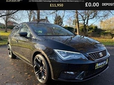 Black Used 2018 Seat Leon XCELLENCE Hatchback | £11,950 (Fair price)