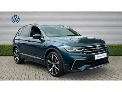 Used VW Tiguan R-line 150 HP (110 kW) 2021 Blue SUV