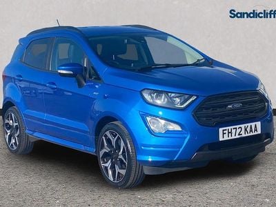 Used Ford Ecosport ST-Line 125 HP (91 kW) 2022 Blue SUV
