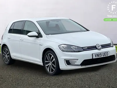 Used VW e-Golf 99 kW (135 HP) 2019 White Hatchback
