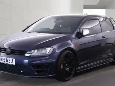 Used VW Golf VII R 2015 Blue Hatchback