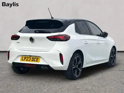 Used Vauxhall Corsa Ultimate 128 HP (94 kW) 2023 White Hatchback