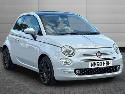 Used Fiat 500 Collezione 69 HP (50 kW) 2018 Tech house grey Hatchback