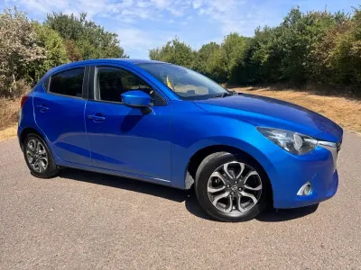 Used Mazda 2 Inclusive 2016 Blue Hatchback