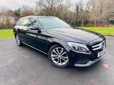 Black Used 2015 Mercedes C200 Premium Plus Estate | £7,800 (Fair price)