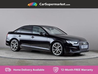 used Audi A4 Saloon (2019/19)Black Edition (Technology Pack) 35 TFSI 150PS 4d