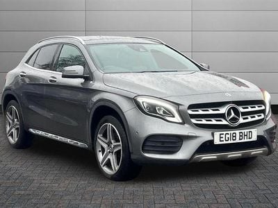 Used Mercedes GLA250 AMG Line Premium Plus 211 HP (155 kW) 2018 Mountain grey SUV