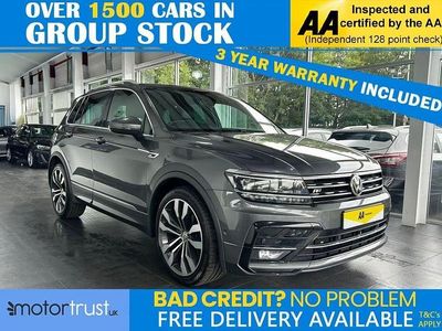 Grey Used 2020 VW Tiguan R-line SUV | £17,295 (Fair price)