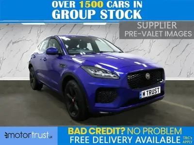 Usado Jaguar E-Pace R-Dynamic 180 HP (132 kW) 2018 Azul SUV