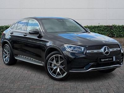 Begagnad Mercedes GLC300 AMG line 2023 Svart Sportkupé