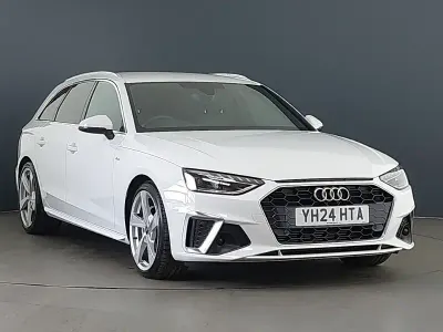 Used Audi A4 S-Line 204 HP (150 kW) 2024 White Estate