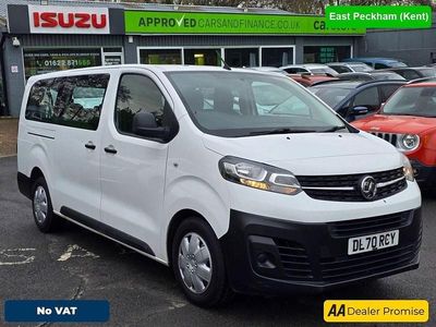 Used Vauxhall Vivaro Edition 120 HP (88 kW) 2020 White MPV