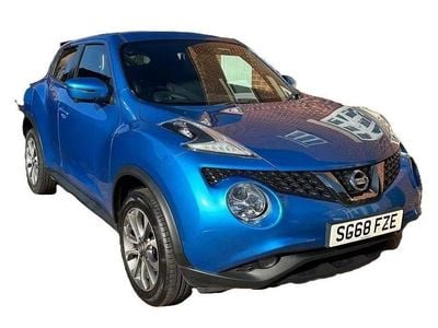 Used Nissan Juke Tekna 117 HP (86 kW) 2018 Blue SUV