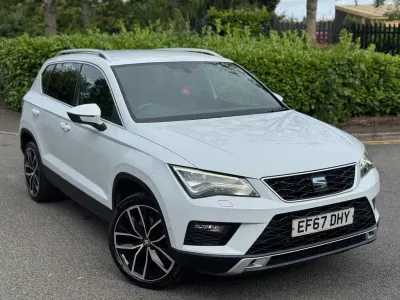 Used Seat Ateca XCELLENCE 150 HP (110 kW) 2017 White SUV