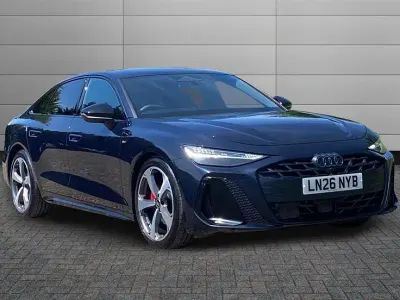 New Audi A6 Design 204 HP (150 kW) 2026 Firmament blue Sedan