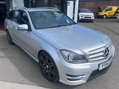 Used Mercedes C220 AMG 2014 Silver Estate