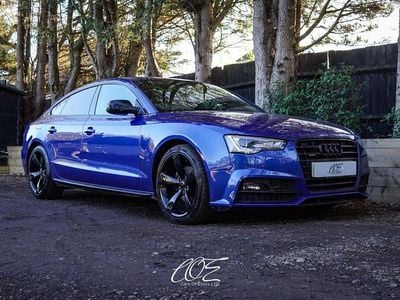 Used Audi A5 Black Edition 2016 Blue Coupe