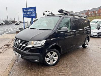 Used VW Transporter Highline 148 HP (108 kW) 2021 Black Van