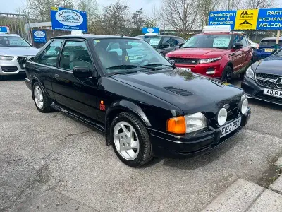 Used Ford Escort RS 1988 Black Hatchback