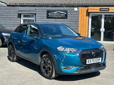 Used DS Automobiles DS3 Prestige 130 HP (95 kW) 2020 Blue MPV