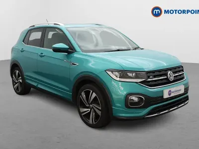 Used VW T-Cross R-line 116 HP (85 kW) 2019 Turquoise SUV