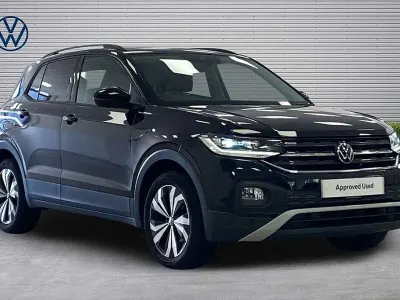 Used VW T-Cross Black Edition 95 HP (69 kW) 2023 Black SUV