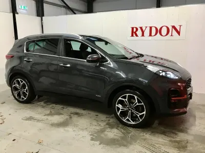 Used Kia Sportage GT-Line S 136 HP (100 kW) 2021 Grey SUV