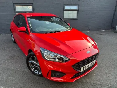 Used Ford Focus ST-Line 2021 Red Hatchback