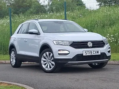 Used VW T-Roc SE 115 HP (84 kW) 2019 Silver SUV