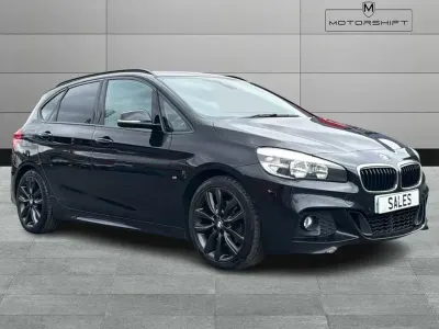 Begagnad BMW 220 M Sport 190 HK (139 kW) 2017 Svart Minibuss