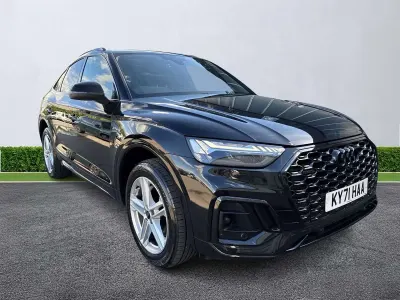 Used Audi Q5 S-Line 265 HP (194 kW) 2021 Black SUV